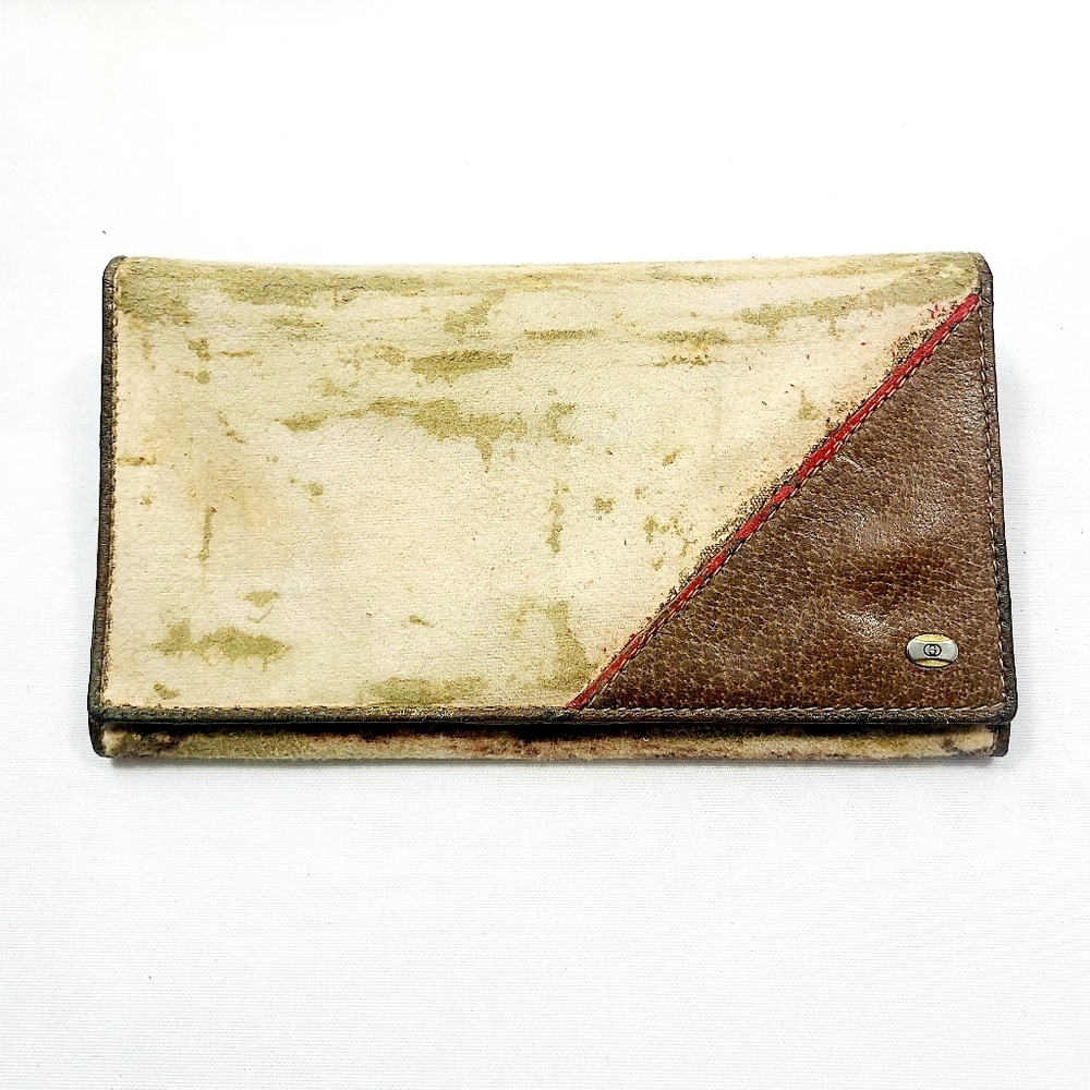 Gucci Canvas Leather Bifold Wallet